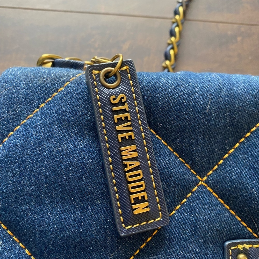 Steve Madden Btorie Crossbody Jean purse - Picture 14 of 15